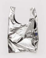 Load image into Gallery viewer, Standard Baggu - Metallic Silver
