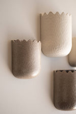 Load image into Gallery viewer, PETAL Wall Pot - beige
