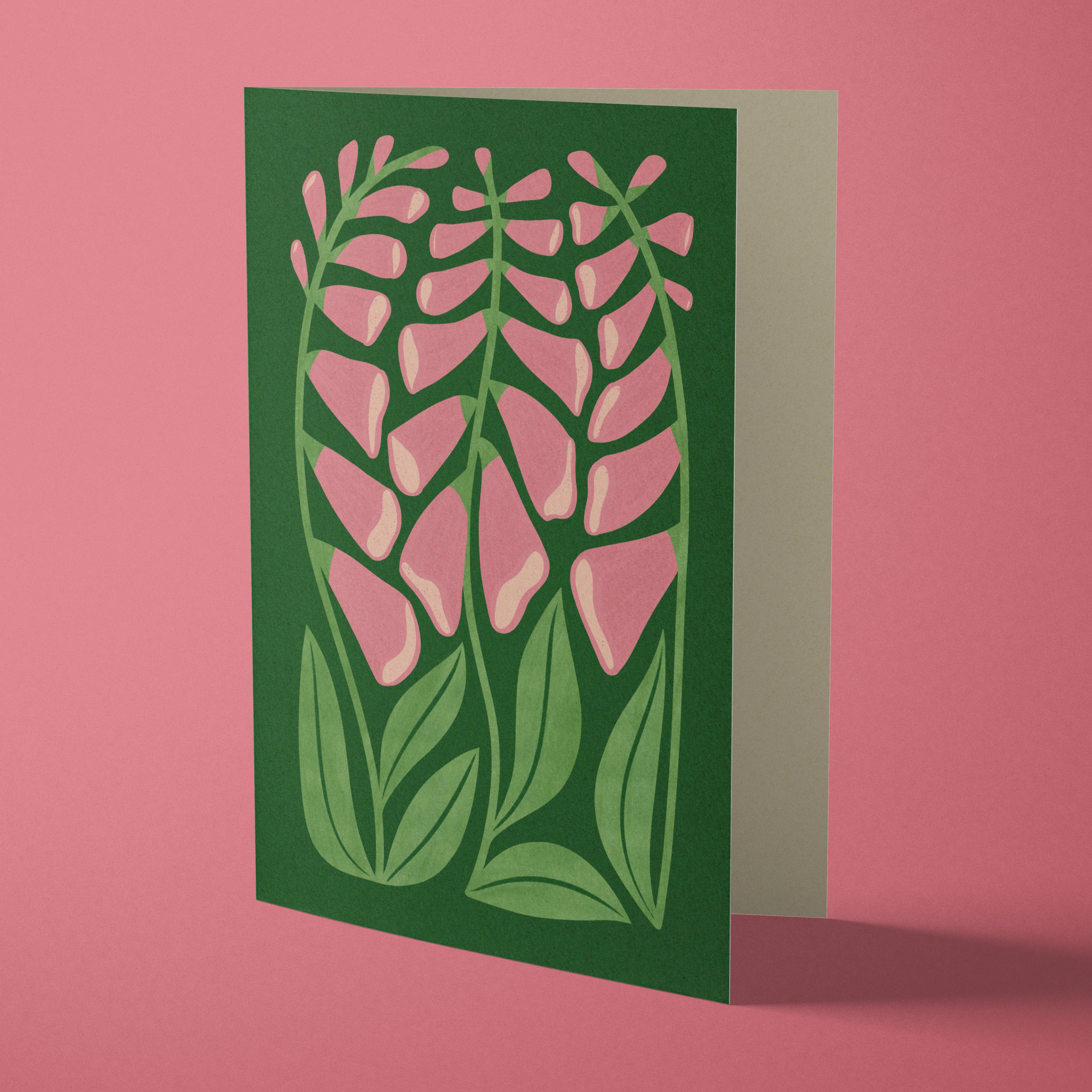 Foxglove Card