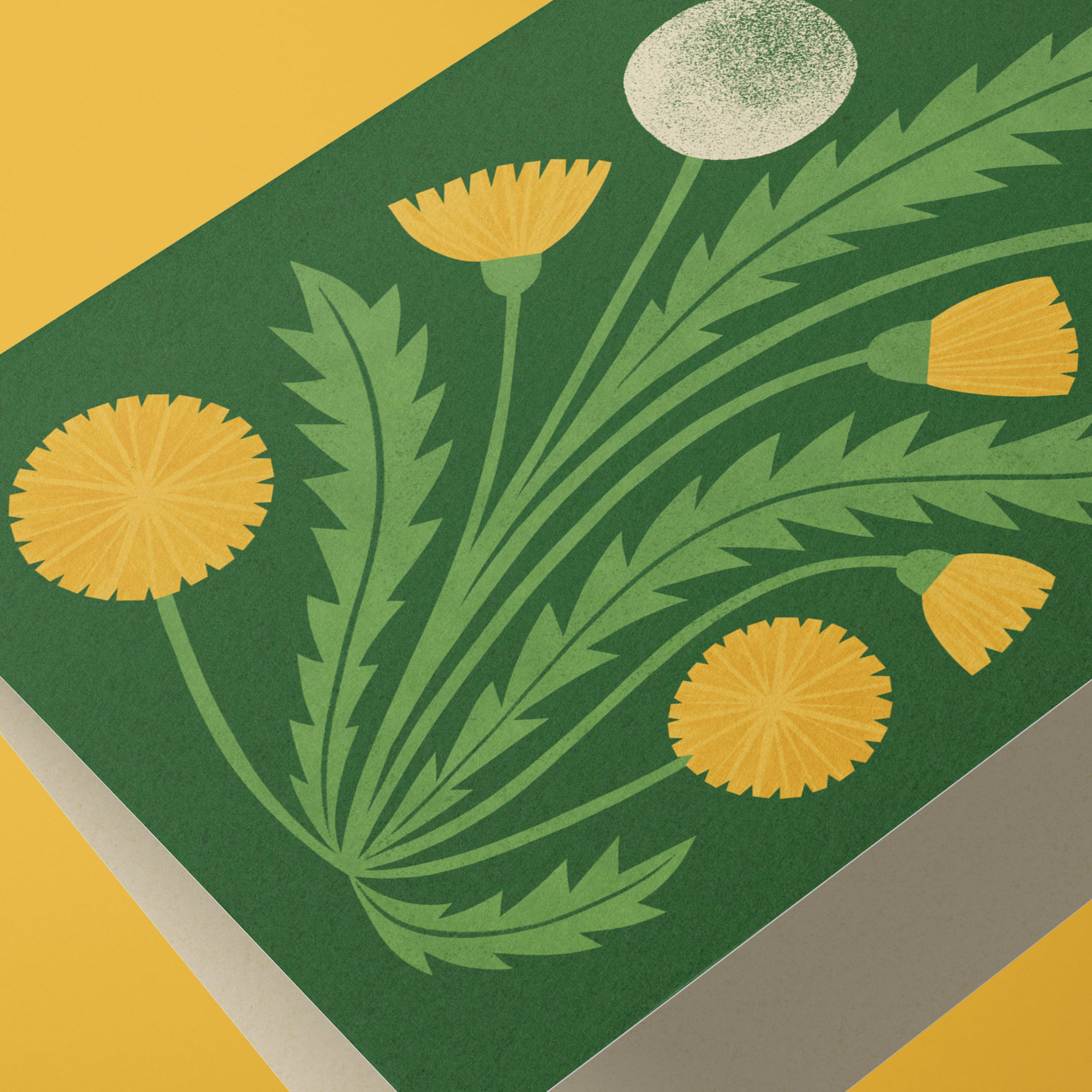 Dandelion Card