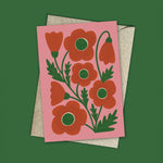 Load image into Gallery viewer, Corn Poppy Card
