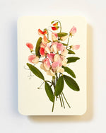 Load image into Gallery viewer, Pink Sweet Peas Card
