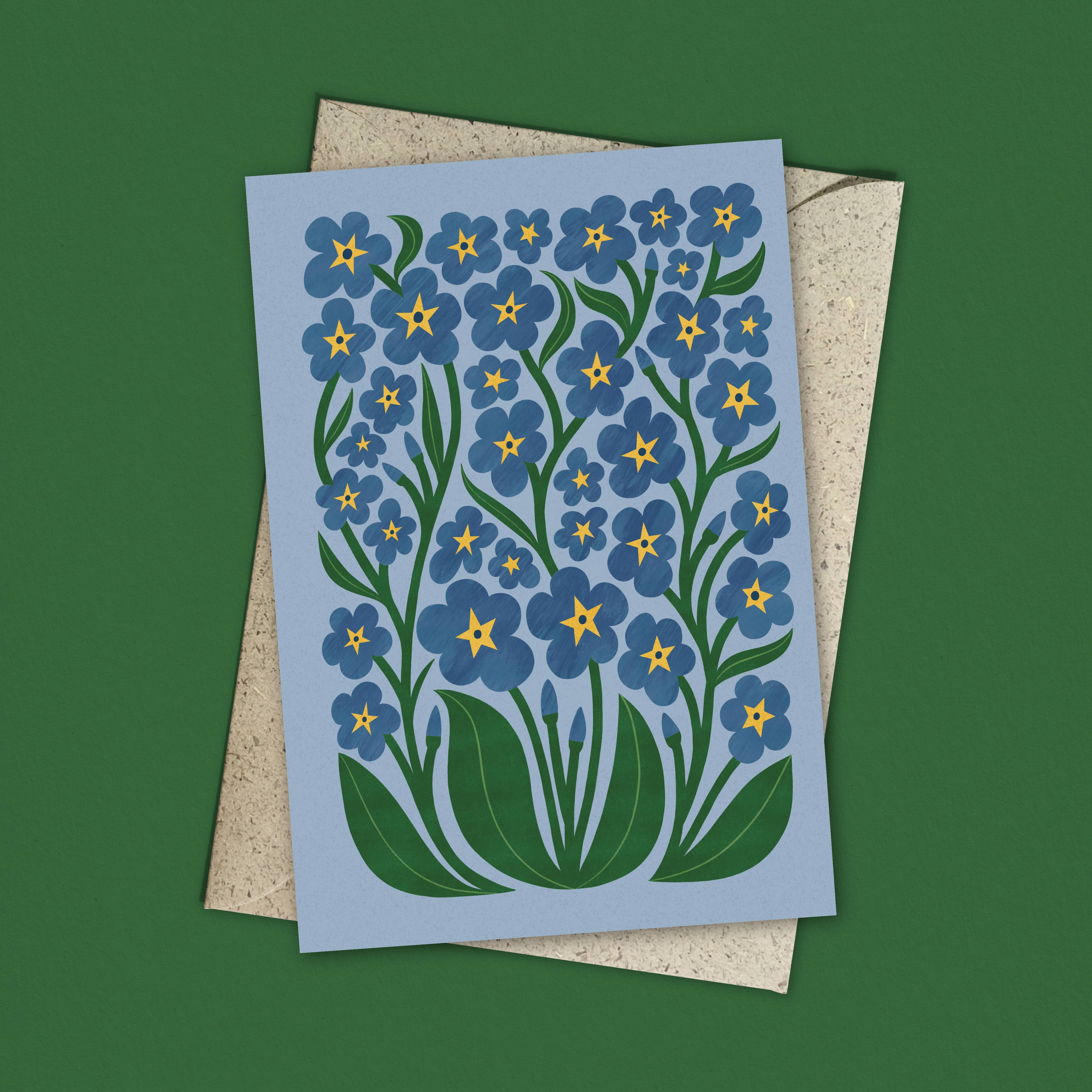 Forget Me Not Card