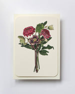Load image into Gallery viewer, Posy of Hellebore &amp; Scabiosa Card
