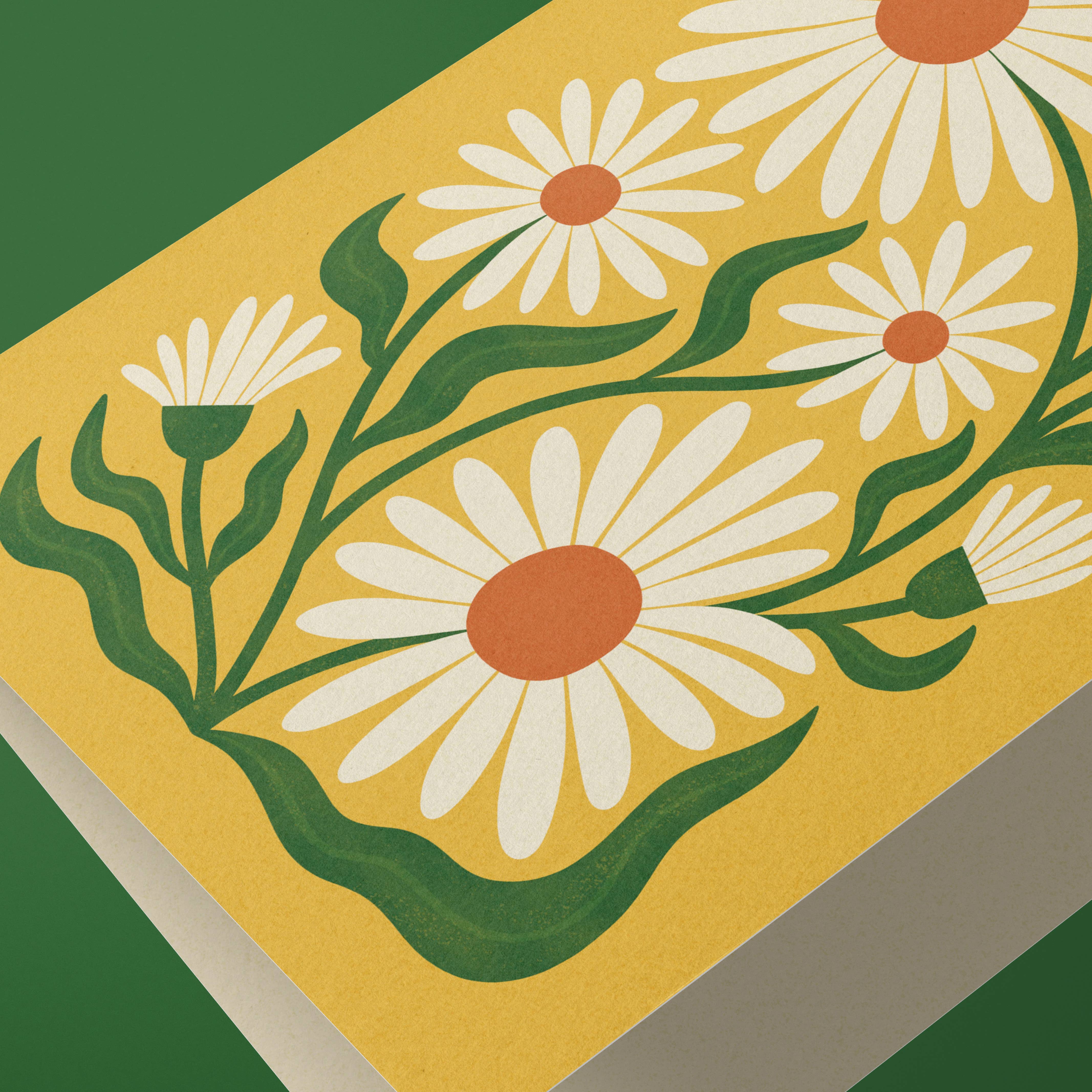 Ox-Eye Daisy Card