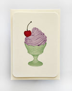 Load image into Gallery viewer, Lavender Chantilly Cream Card
