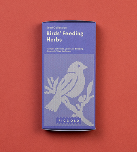 Birds Feeding Herbs Seed Collection