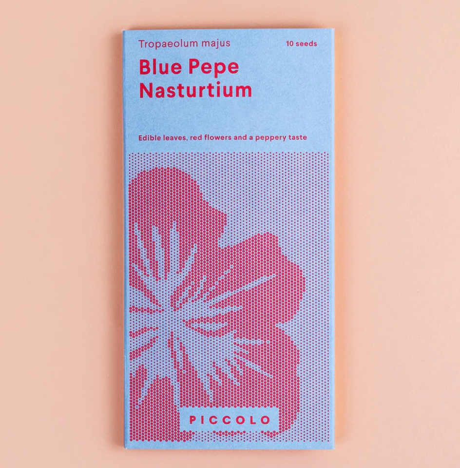 Nasturtium Blue Pepe