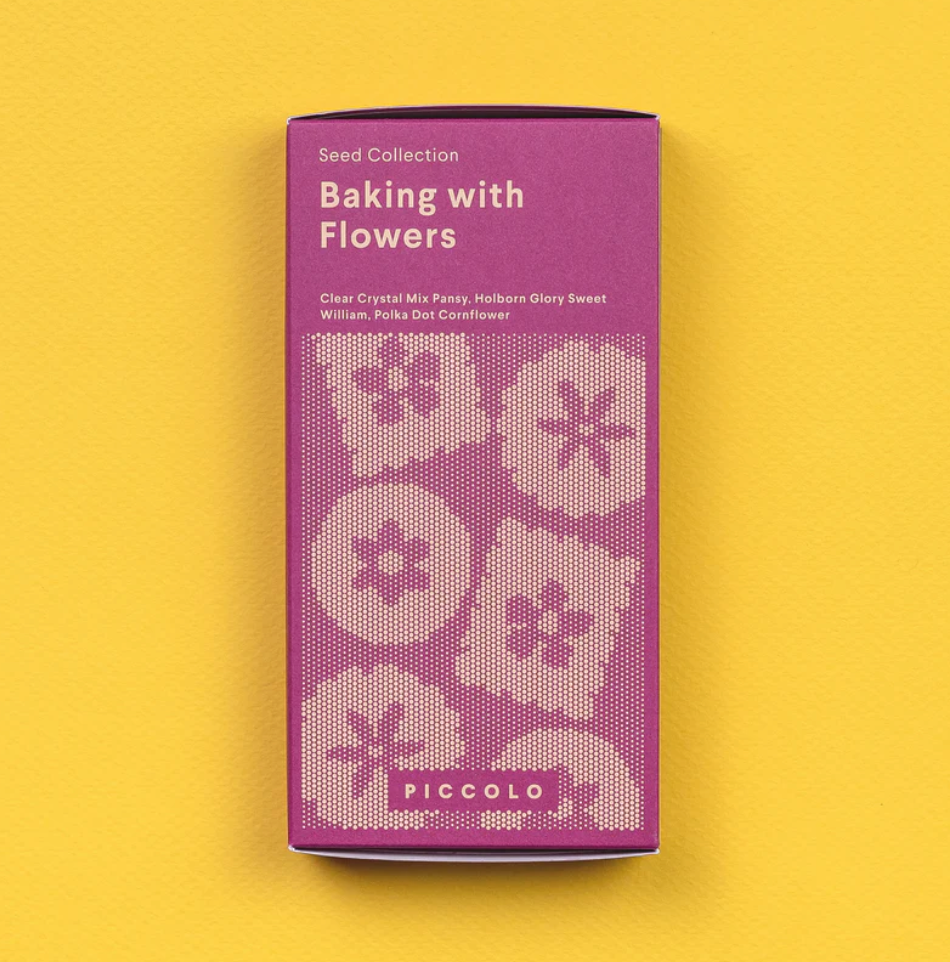 Baking with Flowers Seed Collection