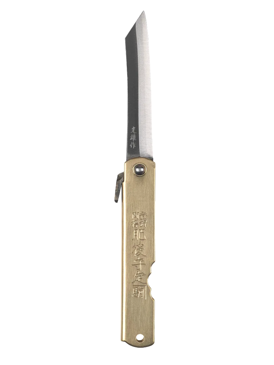 Niwaki Blue Steel Higonokami Folding Knife