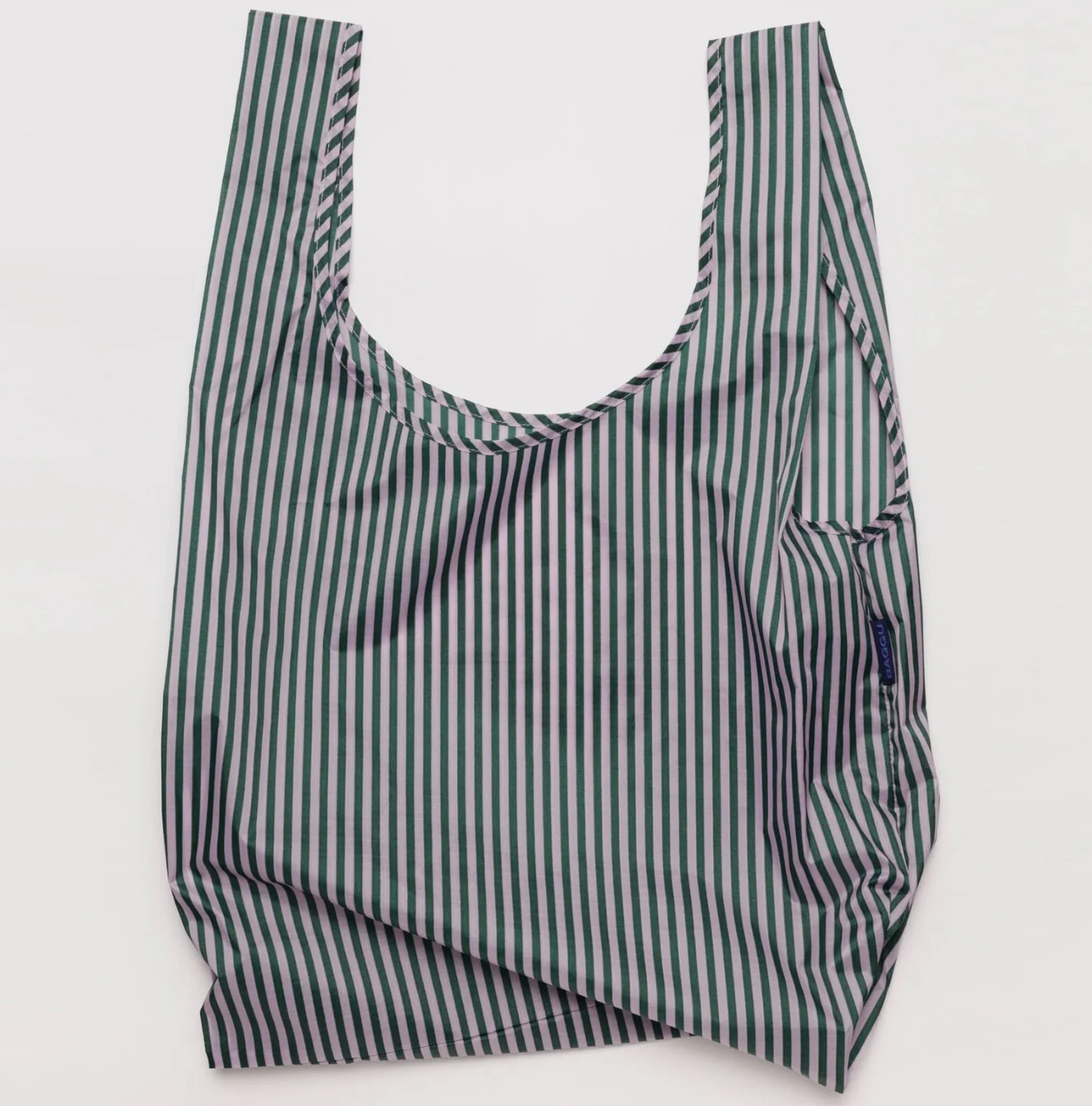 Standard Baggu - Lilac Candy Stripe