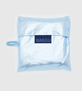 Standard Baggu - Metallic Light Blue