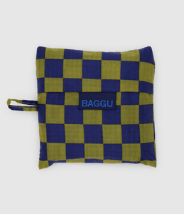 Baby Baggu - Pear Navy Check