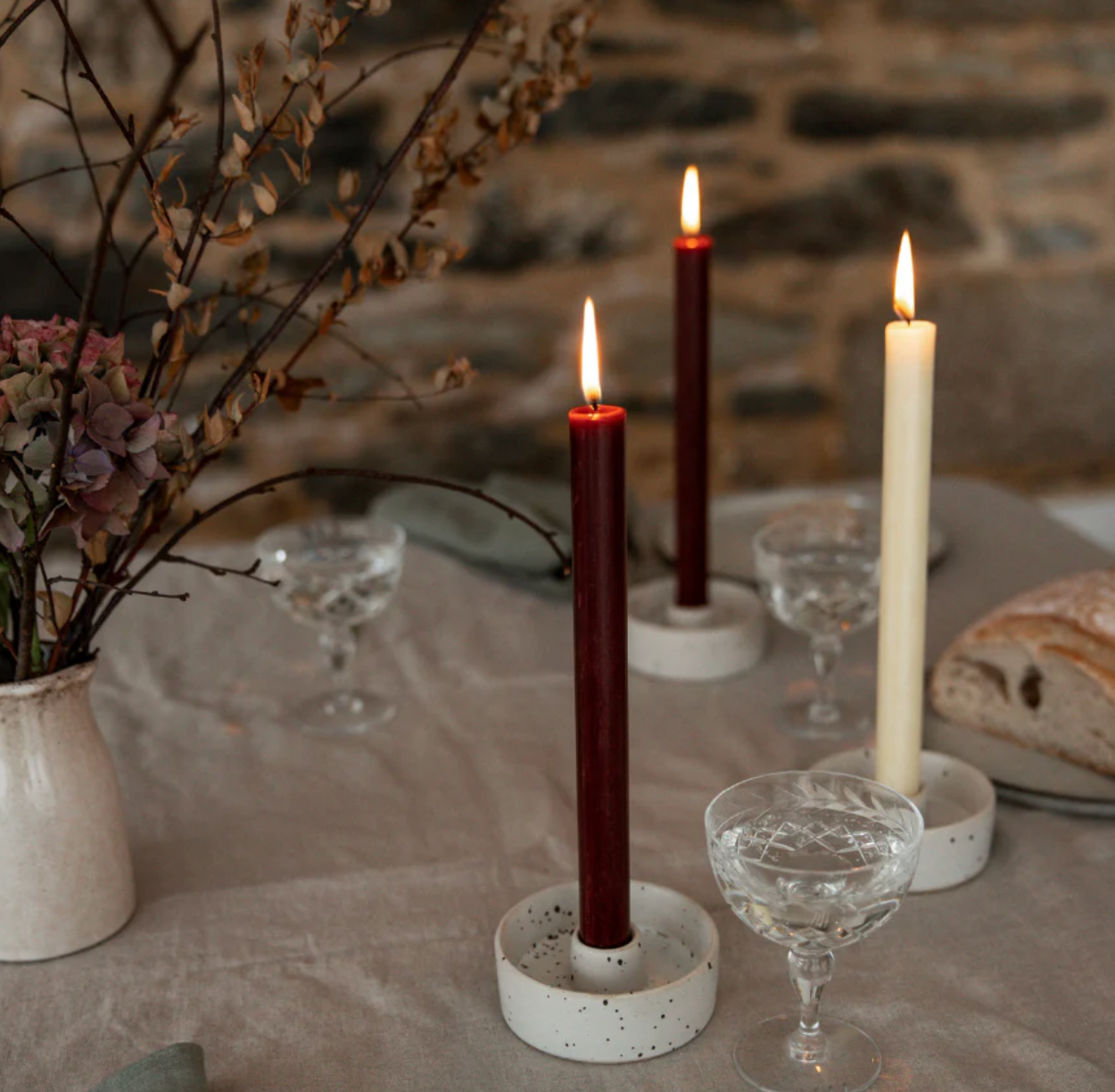 Dinner Candles by St. Eval