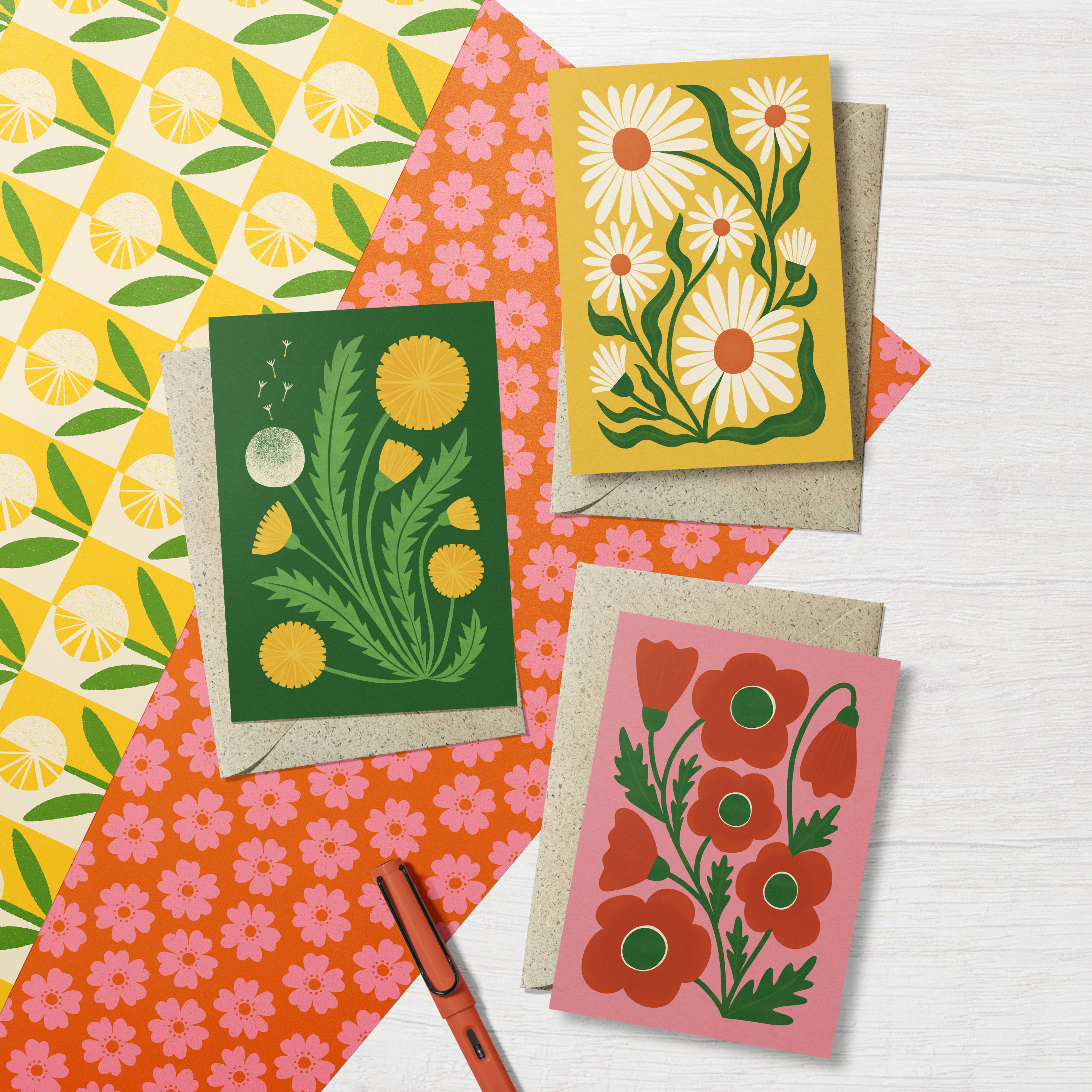 Ox-Eye Daisy Card