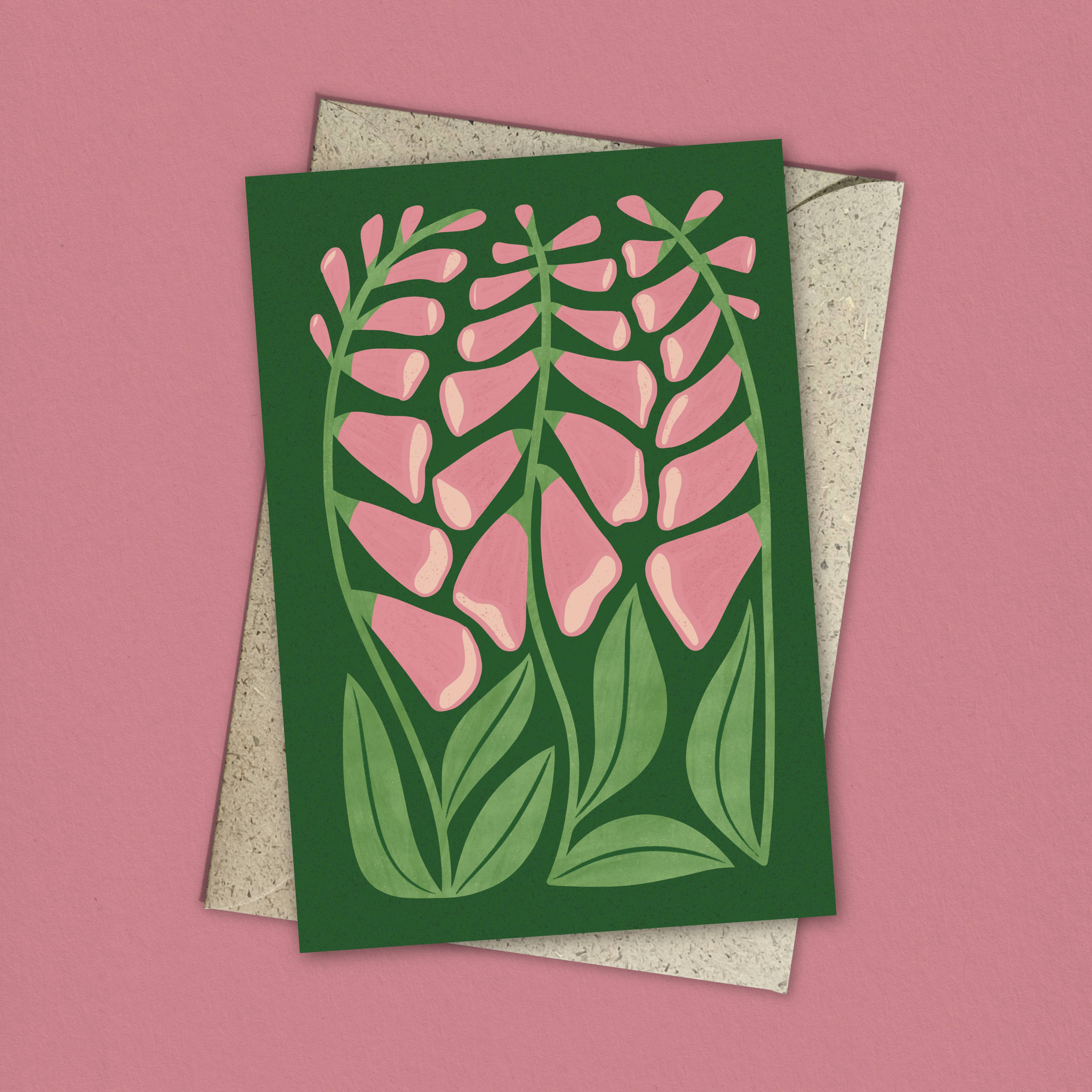 Foxglove Card