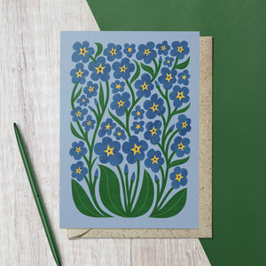 Forget Me Not Card
