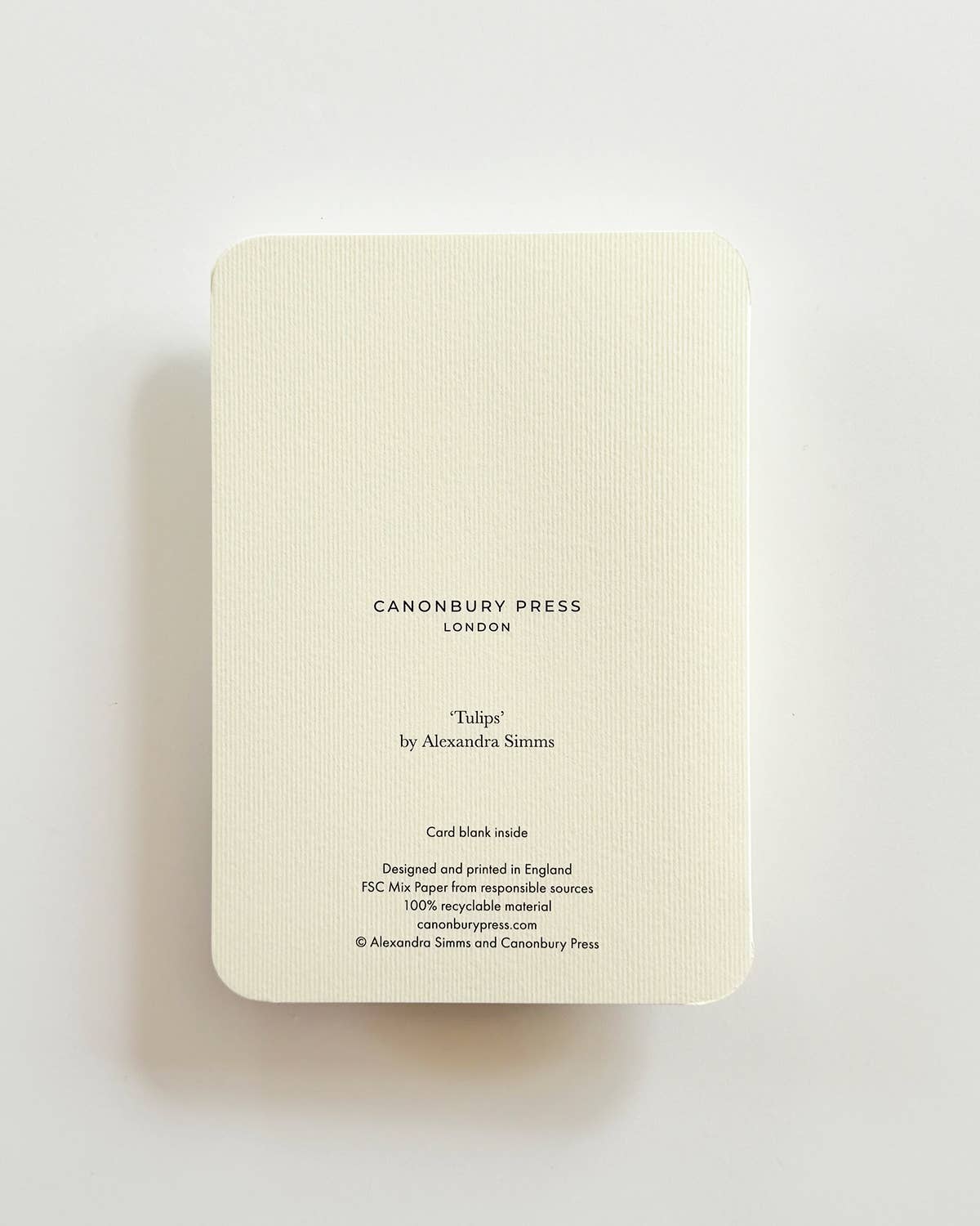 Tulips Card