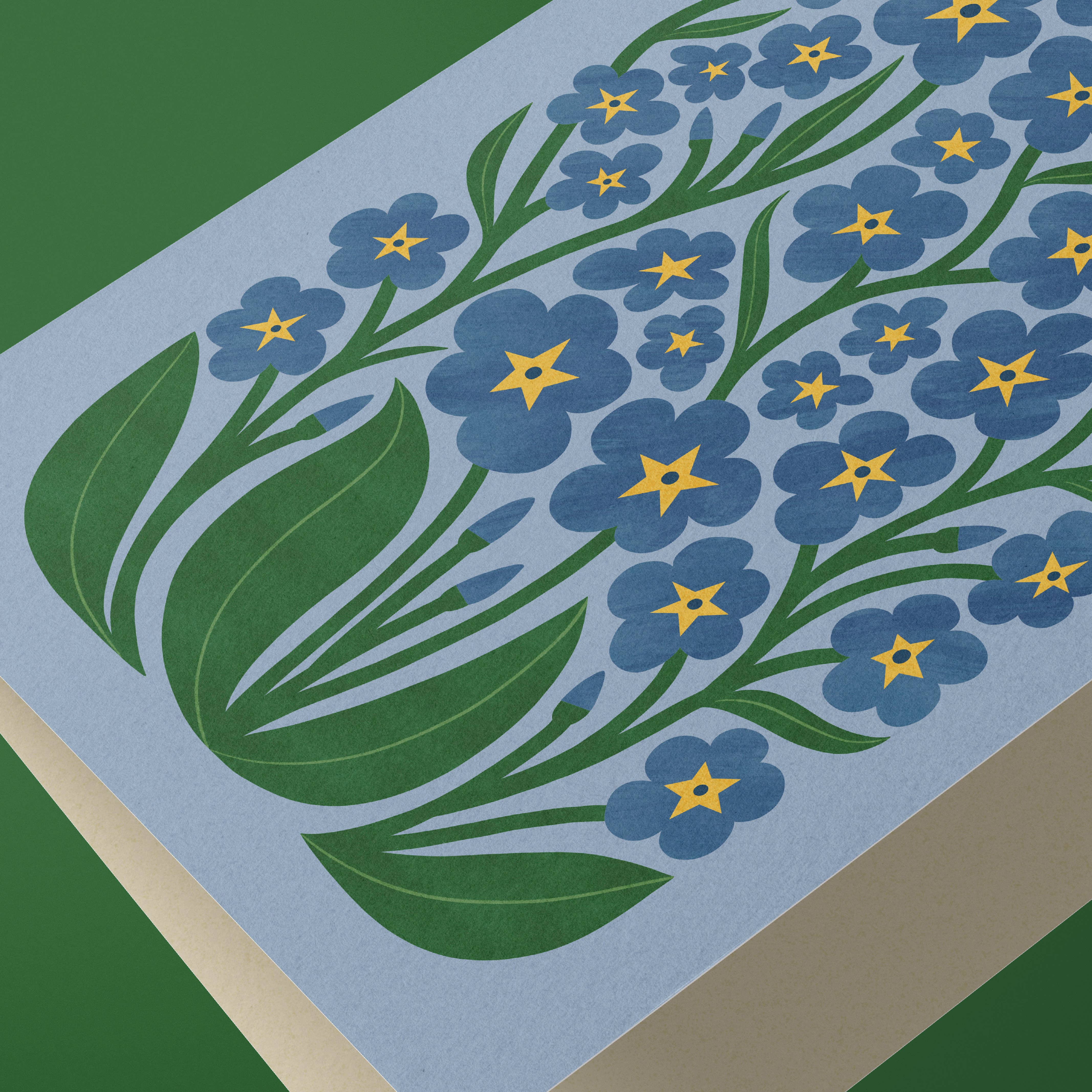 Forget Me Not Card