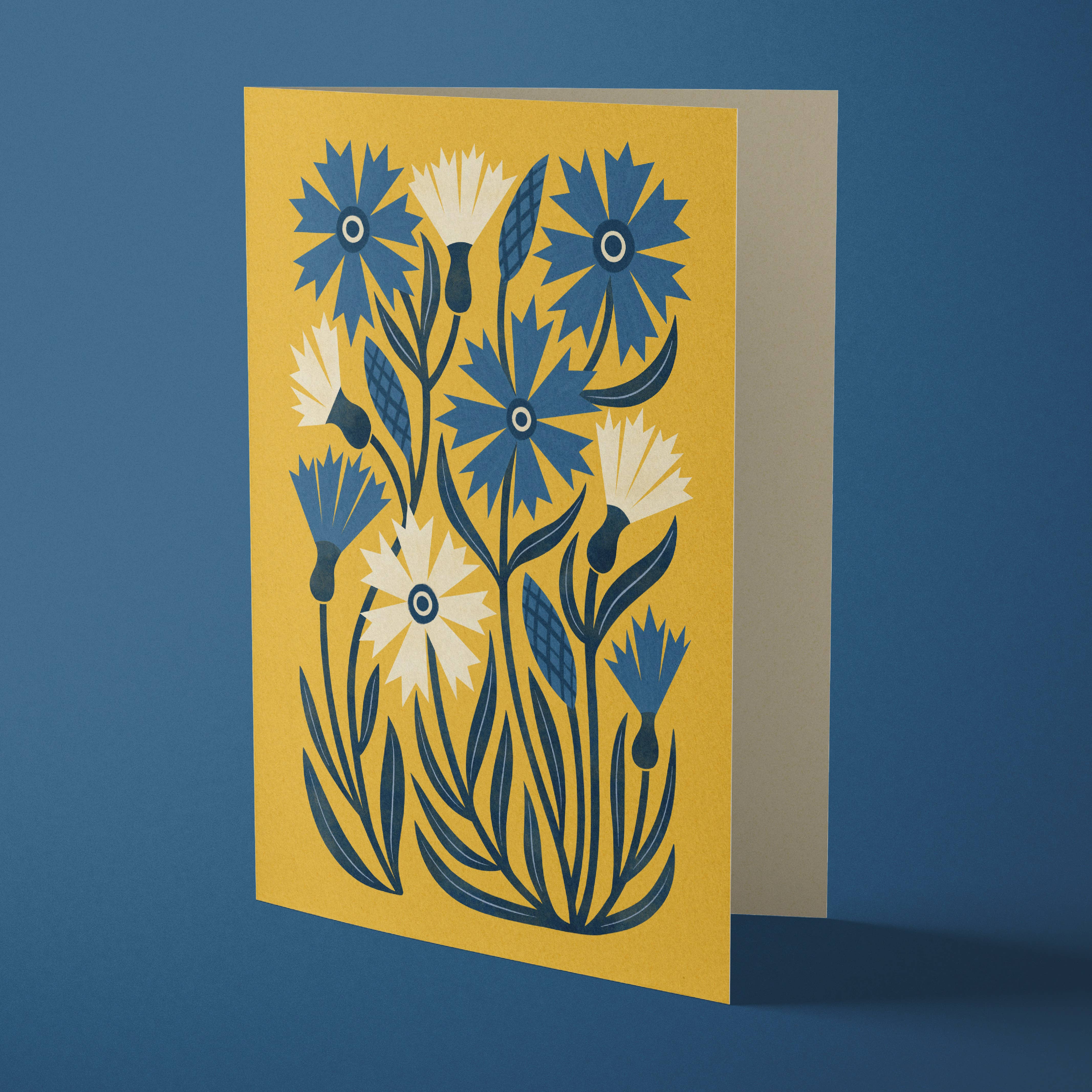 Cornflower Card