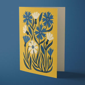 Cornflower Card