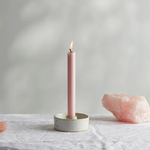 Load image into Gallery viewer, Rose Quartz Dinner Candles Gift Pack
