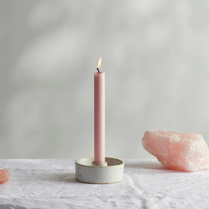 Rose Quartz Dinner Candles Gift Pack