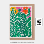 Load image into Gallery viewer, Wildflower Regeneration (WWF Charity) Card
